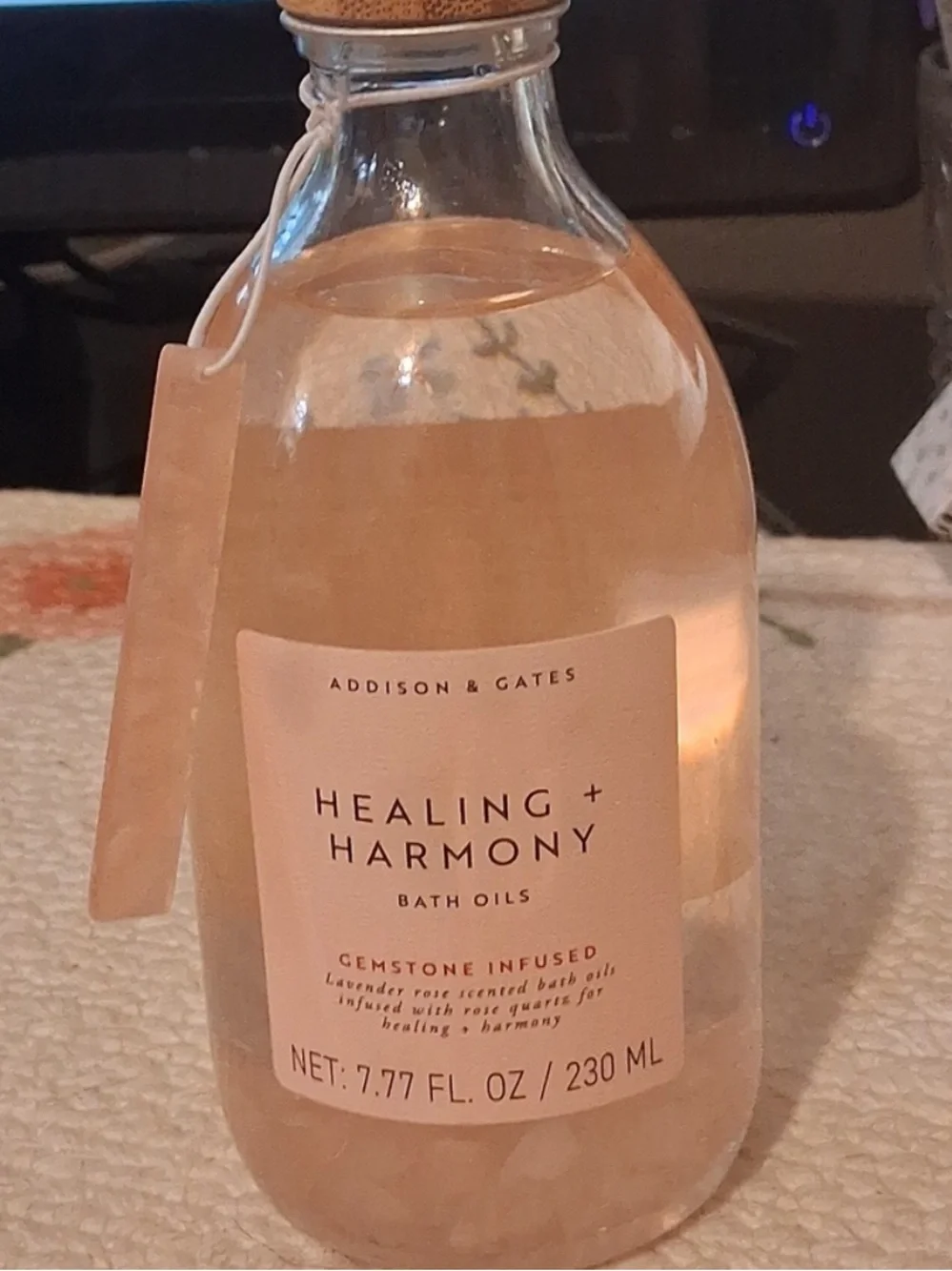 Healing + Harmony Bath Oils — Pink